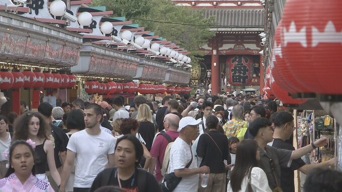 3月の訪日外国人旅行者数は約361万8900人で3月として過去最高を記録　桜のシーズン、イースター休暇で訪日需要高まる　中国と中東地域は前年同月比で大幅減少|TBS NEWS DIG