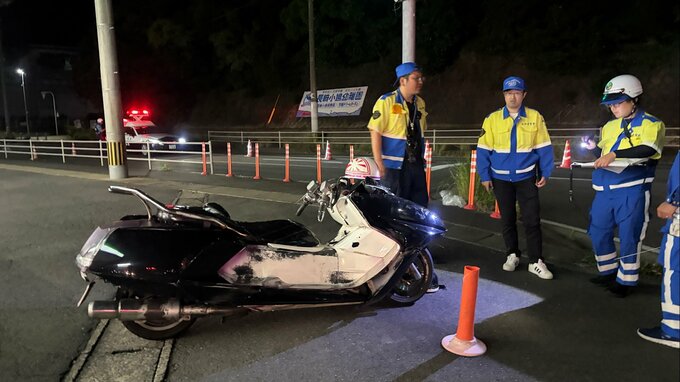 速報）バイクと軽トラックの衝突事故 バイク運転手 意識不明【長崎市畝刈町】（30日23時現在）|TBS NEWS DIG