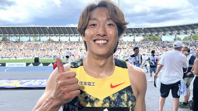 男子110mハードル 泉谷駿介 13秒01で2位「自分らしい走りが再現できた」村竹は13秒21で5位「練習で足つってしまった」【DLパリ】|TBS NEWS DIG