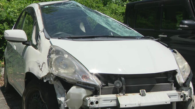 「代行運転頼んだけど、事故起こして逃げたのでは…」大破した車の運転席に座っていた24歳会社員の男　酒気帯び運転の容疑を否認|TBS NEWS DIG