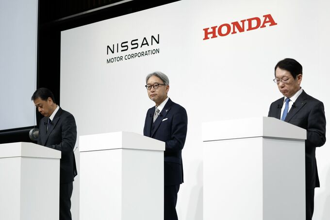 ホンダと日産の持ち株会社設立、総合的にはポジティブ－ムーディーズ