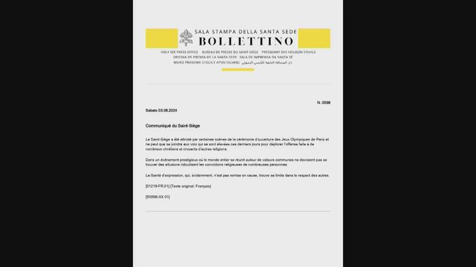 ローマ教皇庁が異例の声明発表「あってはならない」パリ五輪の開会式の演出めぐり|TBS NEWS DIG