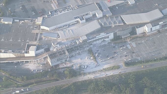【熊本で震度7】嘉島町のイオンモール熊本で大きな被害　「爆発音が聞こえた」|TBS NEWS DIG