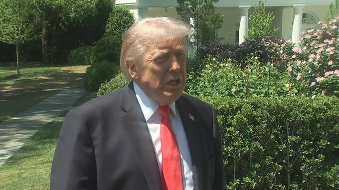 トランプ大統領　イランの新提案に「不満だ」 戦闘終結に向けた協議をめぐり 「適切な案を提示しなければならない」