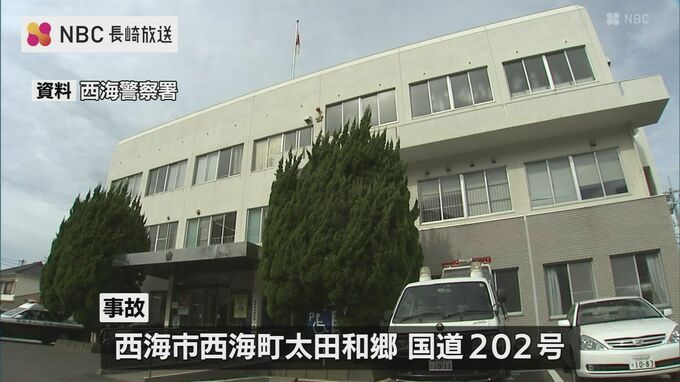 軽トラックが路上の男性はね、男性重体【長崎県西海市】|TBS NEWS DIG