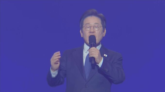 韓国最大野党　大統領選候補に李在明氏を選出|TBS NEWS DIG
