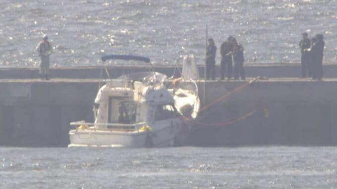 羽田空港沖合で船が座礁し9人重軽傷　海上保安庁が船所有の会社役員に任意で話を聞くなどして捜査|TBS NEWS DIG