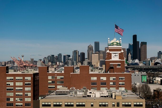 スターバックス、週４日のオフィス勤務義務付け－出社３日から増やす