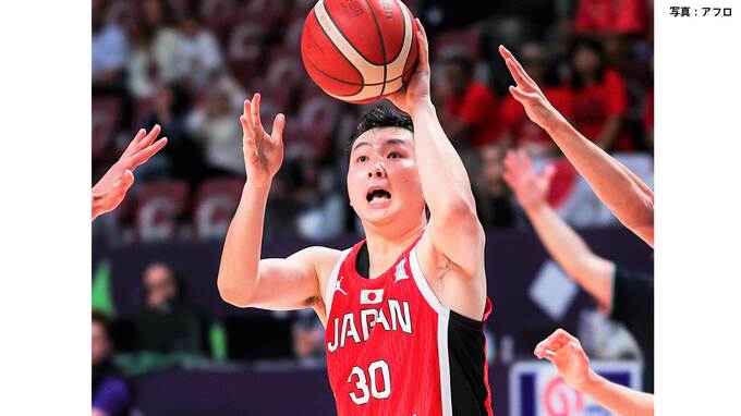 バスケ男子、グアムに圧勝し12日の準々決勝進出決定戦へ！3ポイント20本炸裂 富永啓生チーム最多の20得点【アジアカップ】|TBS NEWS DIG