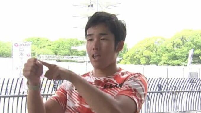 愛知・刈谷市出身の坂田翔悟選手（25）男子4×100メートルリレー デフリンピックの代表選手に内定|TBS NEWS DIG