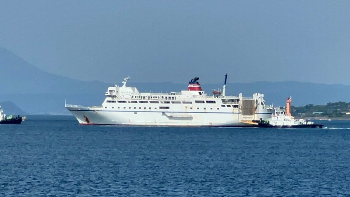 フェリー屋久島2で電気系統の故障　「錦江湾で漂流状態」乗員乗客約60人　出航から8時間経て元の鹿児島港へ