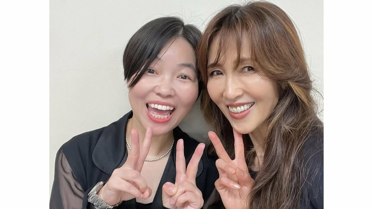 イモトちゃん様❤︎ご希望品 工藤静香 】 イモトアヤコと2ショット 「なかなかこんな感じの絢