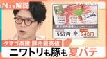 物価の優等生が「高級品に」 産地も北上?猛暑による影響大きい一方、夏野菜の生育は順調か【Nスタ解説】|TBS NEWS DIG