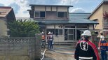 【現場画像】東根市長瀞の住宅火災　午後2時45分に鎮火　ケガ人なし（山形）|TBS NEWS DIG