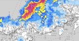 【大雪情報】岐阜県では警報級の大雪に6日にかけて続く見込み 交通障害に警戒を 7日夕方までの72時間予想降雪量は山地190㎝平地70㎝ 5日は愛知県でも警報級の大雪となる可能性【大雪と雨のシミュレーション】 | 富山のニュース|天気・防災|チューリップテレビ