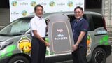 「たくさん走って」来年開催の全国植樹祭PR車がお披露目 愛媛 | 愛媛のニュース - Nスタえひめ|あいテレビは6チャンネル