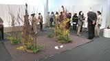 伝統的な形式で「春」を表現した作品も 春をテーマに華道展 古流清光会の「いけばな院展」 | 山梨のニュース | UTYテレビ山梨
