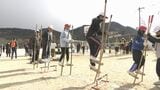 「竹馬は特別な存在」　半世紀以上続く伝統の竹馬大会　児童が練習の成果を発揮　山口|TBS NEWS DIG