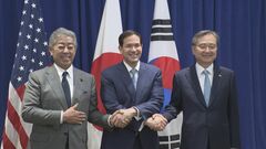 日米韓外相がNYで会談　北朝鮮の完全非核化に「確固たるコミットメント再確認」| TBS CROSS DIG with Bloomberg