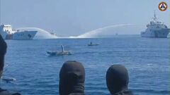 中国艦船がまた“放水砲”発射 フィリピン船に「長距離音響装置」使用も…南シナ海で緊張高まる| TBS CROSS DIG with Bloomberg