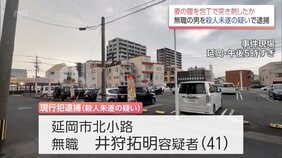 妻を包丁で刺す　延岡市内のパチンコ店駐車場で  41歳の男を殺人未遂容疑で現行犯逮捕　「何のことか分かりません」と容疑を否認|TBS NEWS DIG