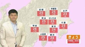 桜晴れ戻る　関東は25℃以上の夏日が続出予想　夏のような夕立にも注意|TBS NEWS DIG