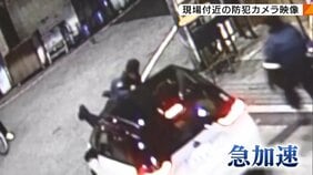 【速報】警察官をボンネットに乗せて急加速…逃走していた40歳の無免許男を逮捕 殺人未遂と公務執行妨害容疑 大阪・岸和田市の商店街|TBS NEWS DIG
