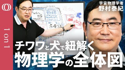 【数ある「〇〇理論」を整理する】宇宙物理学者・野村泰紀が解説する物理学の全体図／チワワと犬で紐解く「相対論・量子力学・場の量子論・超弦理論・ゲージ理論・標準模型・大統一理論・量子重力」【1on1】| TBS CROSS DIG with Bloomberg