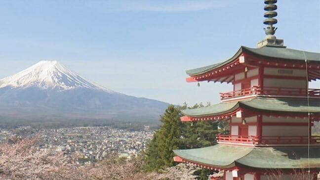 「裏口から入ってトイレを使用してしまう」　富士山と桜と五重塔の桜まつり　オーバーツーリズムで住民生活に支障　開催見送り　山梨　|　山梨のニュース | ＵＴＹテレビ山梨