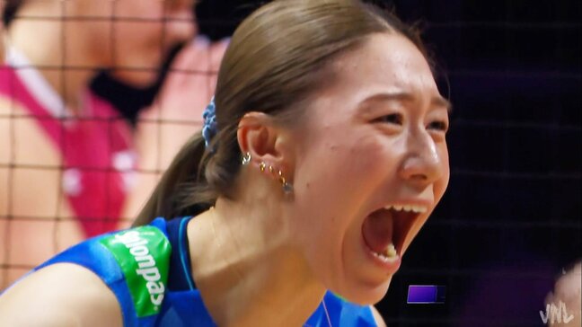 バレー女子日本代表がカナダとの激戦制し無傷の4連勝!主将・石川真佑&和田由紀子23得点で貢献【ネーションズリーグ】|TBS NEWS DIG