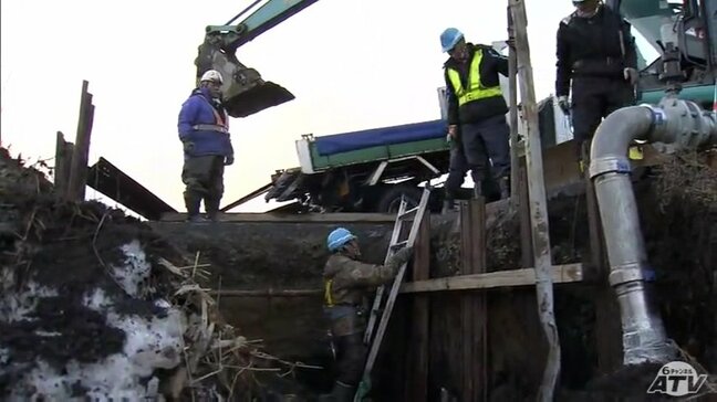 断水続く青森県七戸町　当初の見込みより2日早い18日朝の解消目指す　これまでの調査で断水の原因となっている漏水箇所は『ほぼ特定』|TBS NEWS DIG