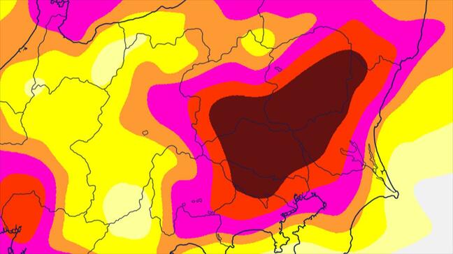 【大雨情報・関東甲信】所々で積乱雲が発生、雷を伴い激しい雨の降っている所が　6日夜遅くにかけ土砂災害、低い土地の浸水、河川の増水に注意・警戒を【雨と風のシミュレーション・発雷確率】|TBS NEWS DIG