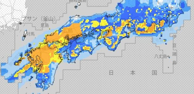 【大雨情報】「線状降水帯が発生して大雨災害発生の危険度が急激に高まる可能性」…10日夕方にかけて 1時間に60mmの雨量も 土砂災害などに厳重警戒を 九州北部【雨の動きシミュレーション】|TBS NEWS DIG