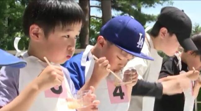 名物はところてんの早食い大会！はしは1本だけ…社員総出の手作りイベントにぎわう|TBS NEWS DIG