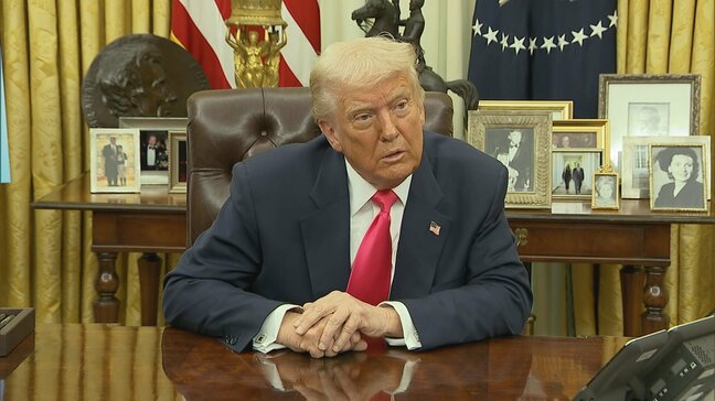 トランプ大統領「ロシアに大規模な経済制裁・関税検討」 ウクライナ和平合意へロシアに圧力|TBS NEWS DIG