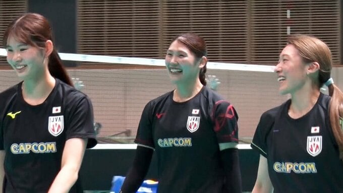 世界バレーへ　黒後愛「今持っているものを出し切れれば」、岩崎こよみ「セッターとしては背が高いので」【23日初戦】|TBS NEWS DIG