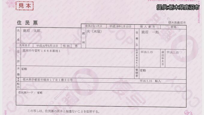 栃木県鹿沼市　同性カップルに「夫（未届）」「妻（未届）」住民票への表記可能に「多様性を認め合う社会実現の後押しを」|TBS NEWS DIG