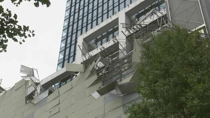 足場崩落の原因は「ダウンバースト」か「ガストフロント」 東京・中野の建設工事現場で突風被害　東京管区気象台が現地調査結果発表|TBS NEWS DIG
