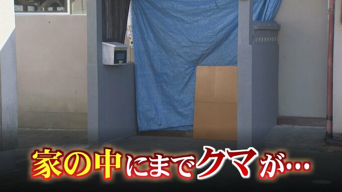 「ギャーって叫び声が…」家の中までクマに追いかけられ…女性2人けが　玄関ガラス戸も破られて|TBS NEWS DIG