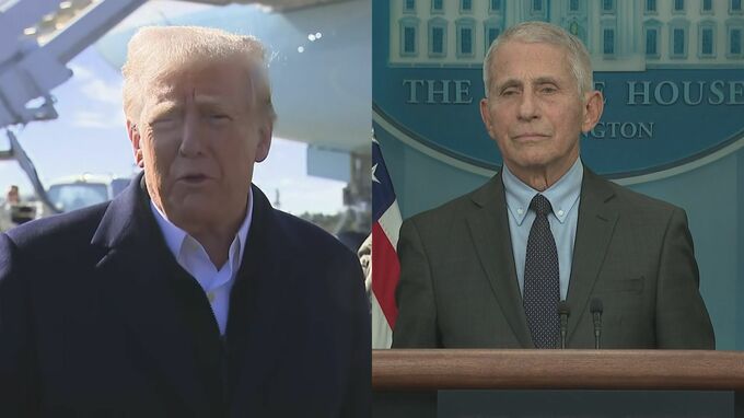 トランプ大統領　コロナ対策で対立したファウチ氏の警護を打ち切り　政権復帰で“政治的報復”　|TBS NEWS DIG