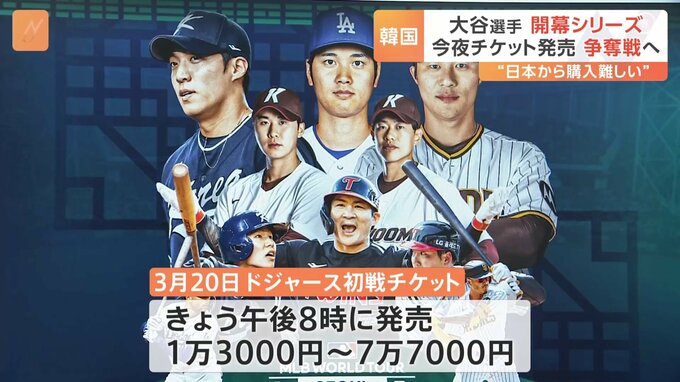 【大谷翔平】韓国人ファンは5500万円超を“課金”　大谷と同じポルシェ購入も「別のモデルに変えたらどうしよう」　韓国で今夜チケット発売　ド軍開幕シリーズ