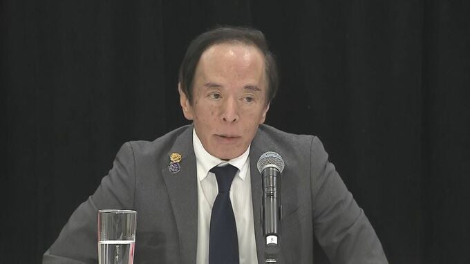 日銀・植田総裁 今後の利上げ「ショックの持続性などを踏まえ判断」 今月27日から金融政策決定会合
