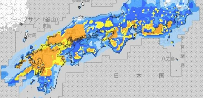 【大雨情報】「線状降水帯が発生して大雨災害発生の危険度が急激に高まる可能性」…10日夕方にかけて　1時間に60mmの雨量も　土砂災害などに厳重警戒を　九州北部【雨の動きシミュレーション】|TBS NEWS DIG