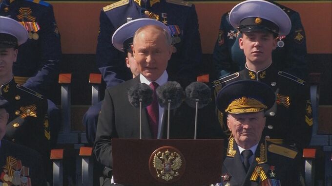 「特別軍事作戦」から「本物の戦争」に　プーチン大統領が演説で侵攻正当化　旧ソ連7か国首脳招くも“同床異夢”か【解説】|TBS NEWS DIG