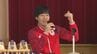 アジア大会で“金”メダル　フェンシング加納虹輝選手が中学校で交流「夢は意外と手の届くところにある」　|　山口のニュース・天気・防災｜tys NEWS｜ｔｙｓテレビ山口