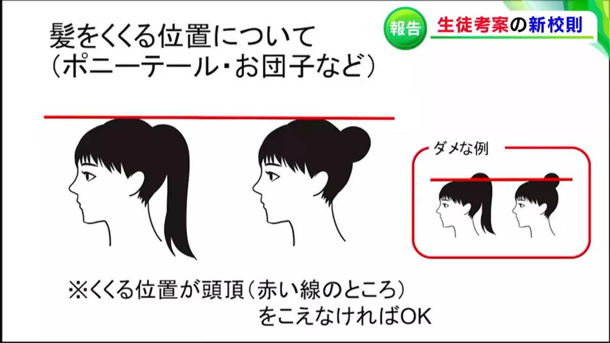 ツーブロックもOKに」生徒主体で非合理的な頭髪基準などの校則見直しを
