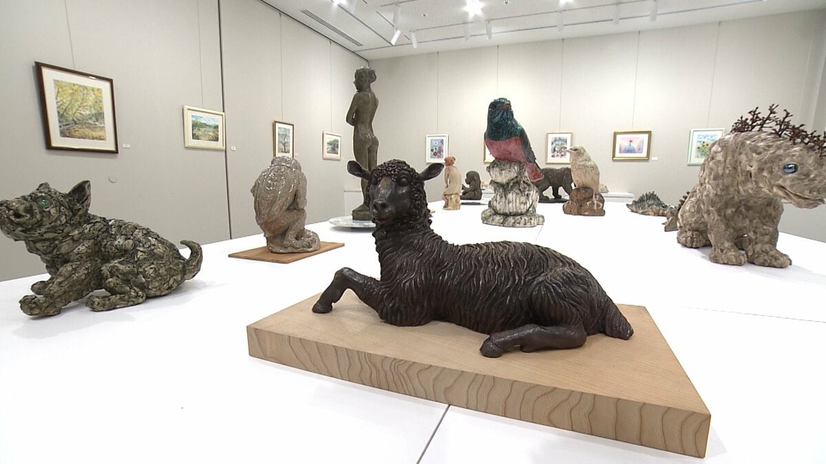 白備前」の木村玉舟さんと画家の守本智美さんが初めての二人展 備前市