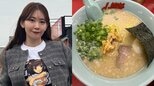 【 小嶋陽菜 】　休日のオフショットを公開　「ラーメン山岡家」でラーメン堪能　Ｔシャツにはアニメ『涼宮ハルヒの憂鬱』のキャラクター|TBS NEWS DIG