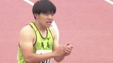 【愛媛県高校総体】 陸上・男子200m決勝 済美・井手友郎が大会新記録で優勝 | 愛媛のニュース - Nスタえひめ|あいテレビは6チャンネル