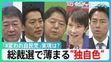 「尖った政策」どこへ？自民党総裁選で薄まる独自色　背景に票の上積み・少数与党　実現なるか「#変われ自民党」【サンデーモーニング】|TBS NEWS DIG